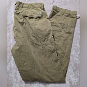 Linksoul Golf Pants Mens Khaki Chinos Stretch Cotton Activewear 33R